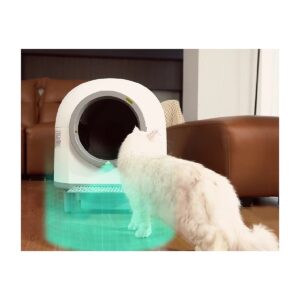 Arenero Gato Automático Inteligente – Autolimpieza, App, 13 Sensores